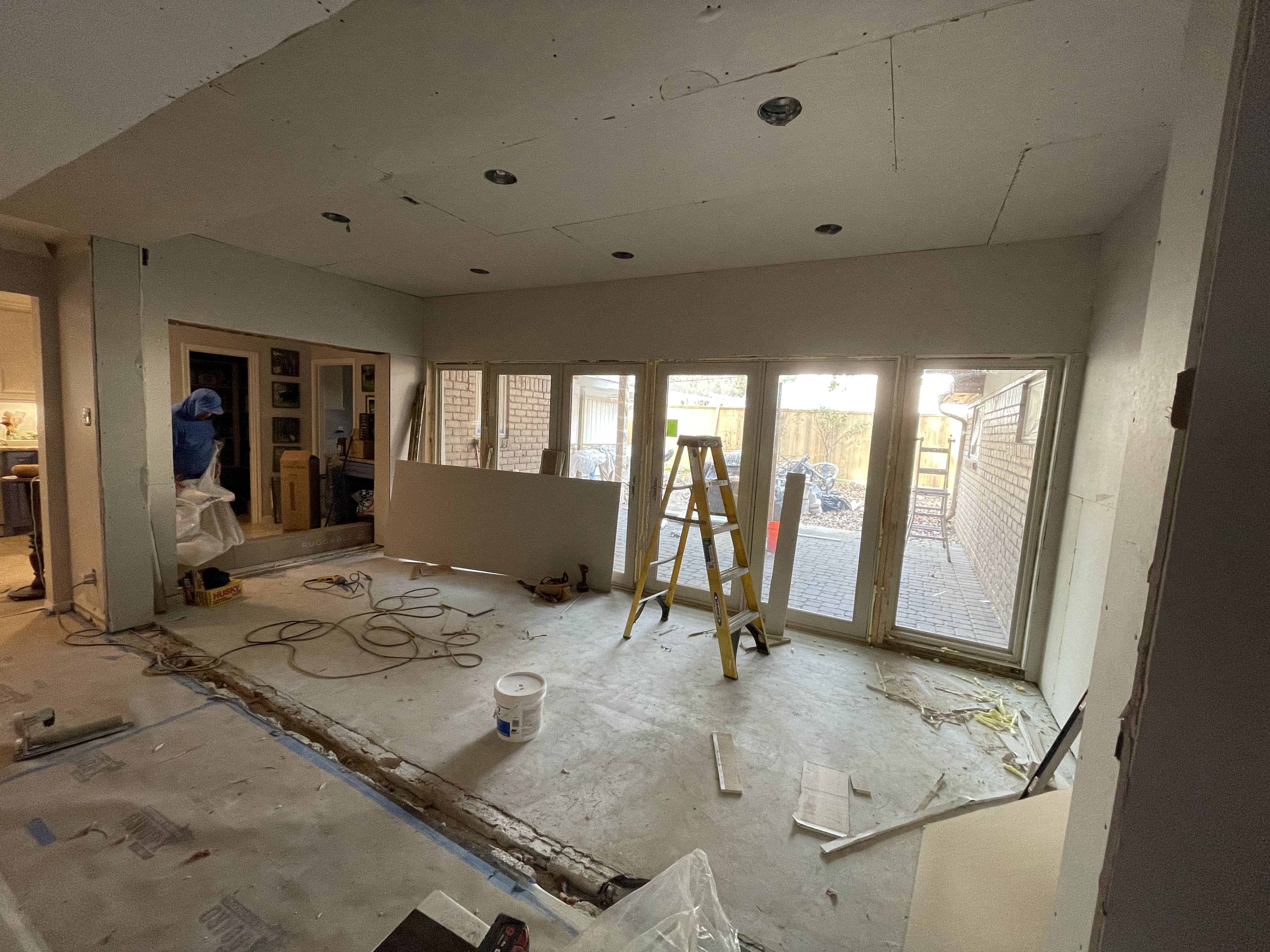 Living room after remodel