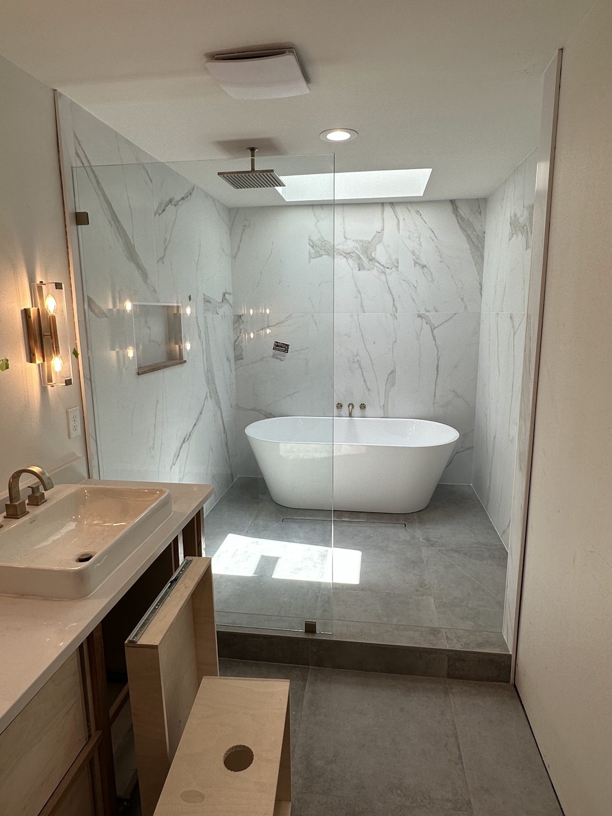 Bathroom remodel by FC Painting & Remodeling